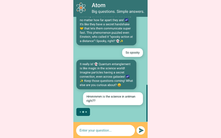 science explainer chatbot